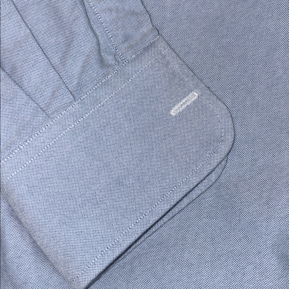 Weyhill & Wharf The Preparatory Oxford in Pink & Navy Wide Repp Sporting Blue - Picture 10 of 10